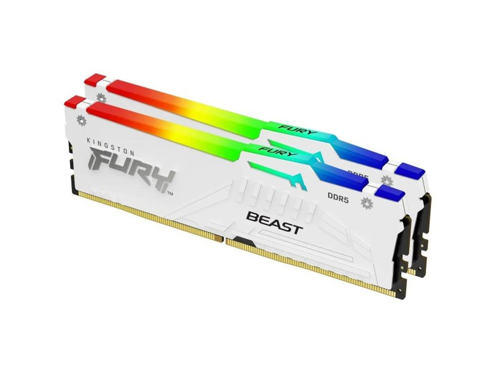 Оперативная память Kingston Fury Beast KF556C36BWEAK2-64, DDR5 2х 64ГБ 5600 МГц, DIMM, RTL