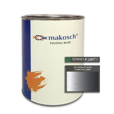 Автоэмаль makosch/KG MOBILITY ACQ, Базовая эмаль, серый, перламутр, 800мл.
