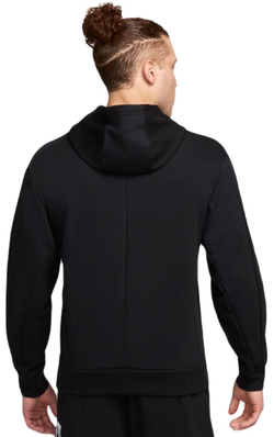 Мужская теннисная кофта Nike Heritage Court Fleece - черный