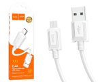 Кабель USB - Micro HOCO X73 (белый) 1м