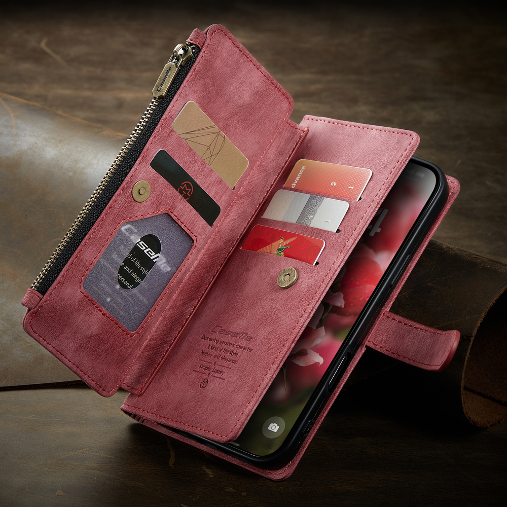 Многофункциональный чехол-кошелек CaseMe 3 in 1 Matte Wallet для iPhone 17