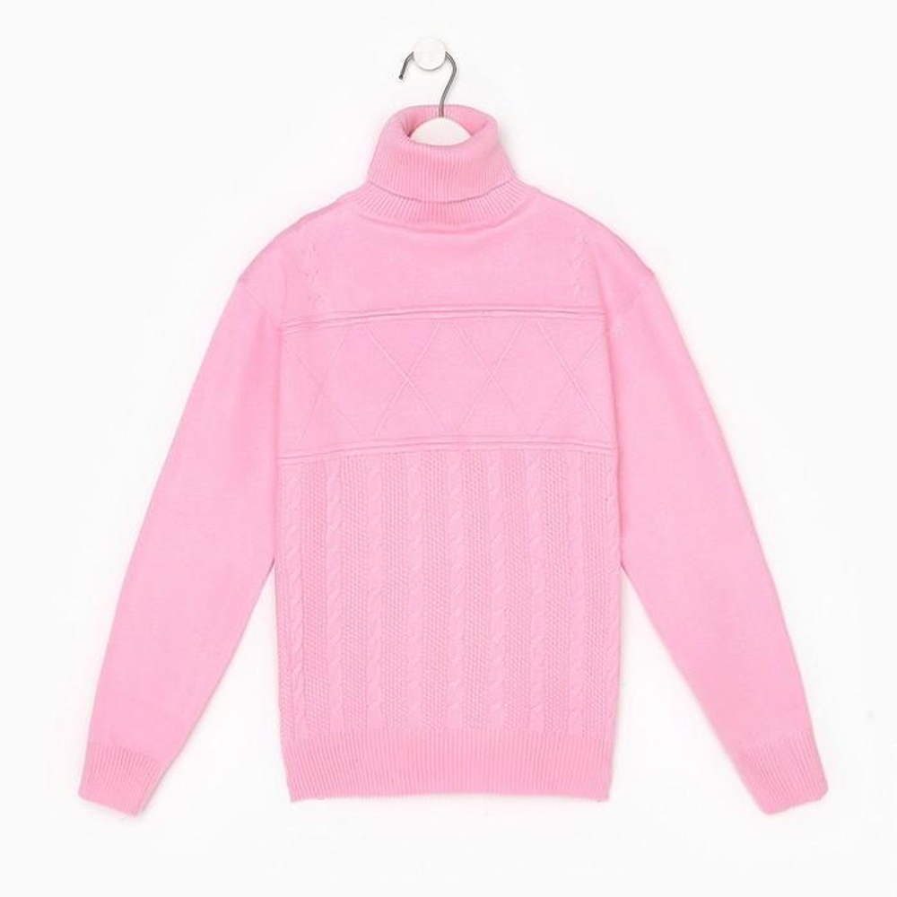 Свитер для девочек А.2050А-A62, розовый, р.146-152 9499832 (Veresk)