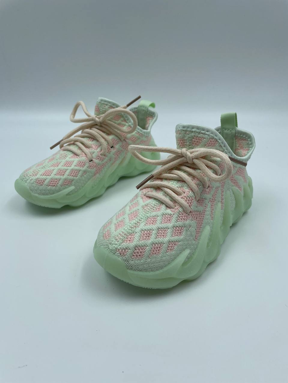 Кроссовки для девочек Buba Hink Light Green Lux