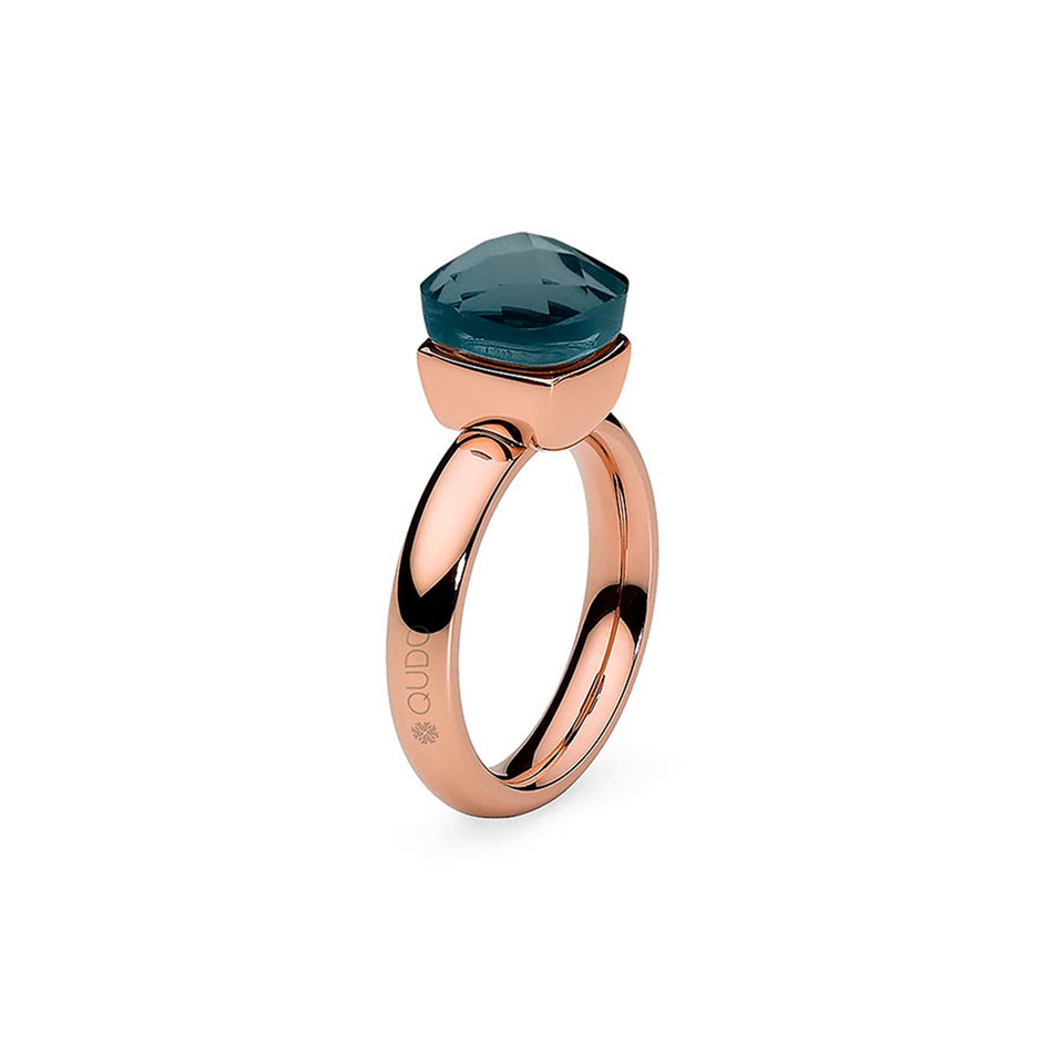 Кольцо Qudo Firenze london blue 16.0 мм 626029/16.0 BL/RG