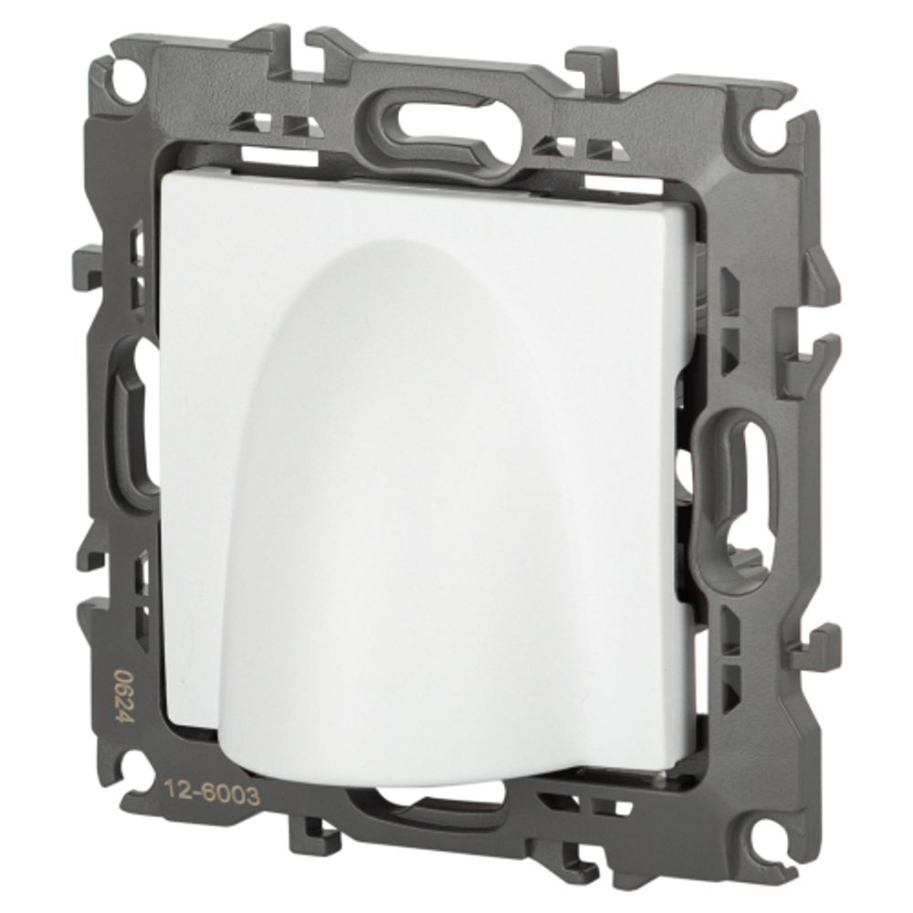 Вывод кабеля ЭРА Серия 12 12-6003-01М , белый матовый