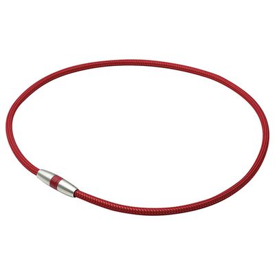 Ожерелье PHITEN RAKUWA NECKLACE MG, бордовое