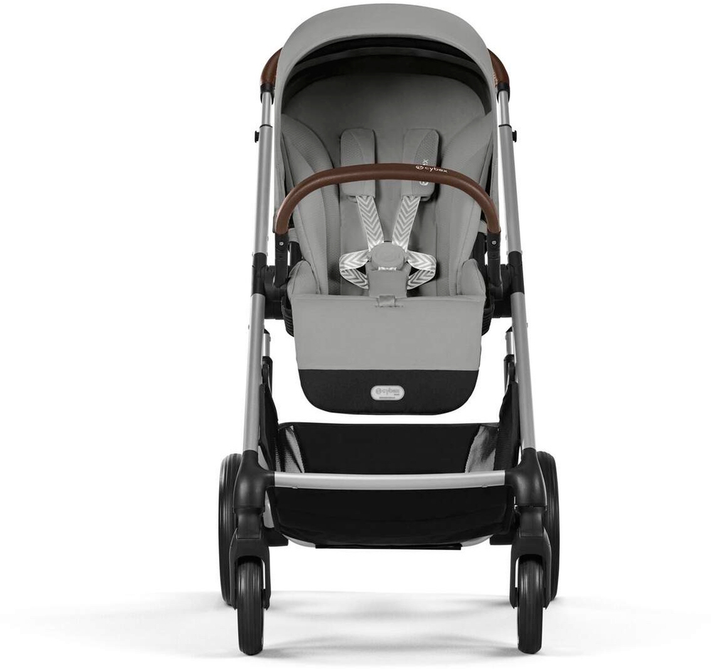 Cybex Детская коляска Balios S Lux BLK 2 в 1 цвет Stone Grey