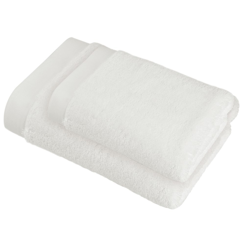 Полотенце махровое 100x180 Hamam Aire белое Турция фото