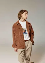 Куртка Called a Garment Corduroy work Карамельная