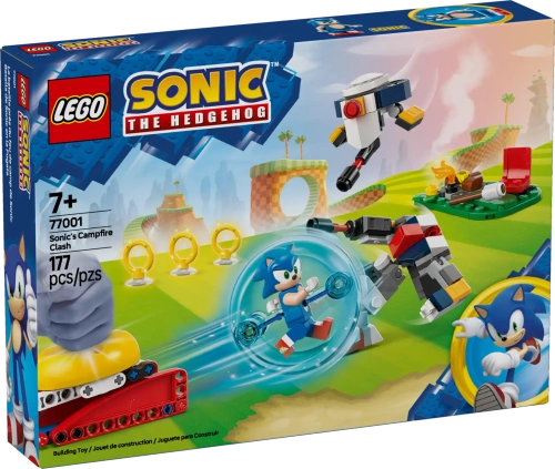 Конструктор LEGO Sonic the Hedgehog 77001 Столкновение у костра Соника