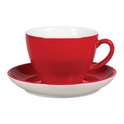 Чайная пара 300 мл красная d 10,2 см h7,2 см   (Бариста) P.L. Proff Cuisine [6]