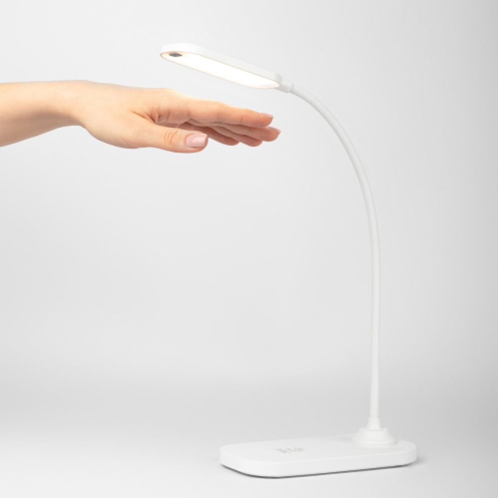 Настольный светильник ЭРА NLED-524-6W-W светодиодный аккумуляторный белый