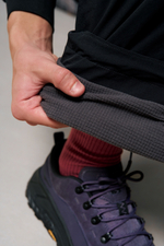 Брюки Nothomme Blue Monte Curved Blade Flannel-Lined Trousers "Midnight Navy"