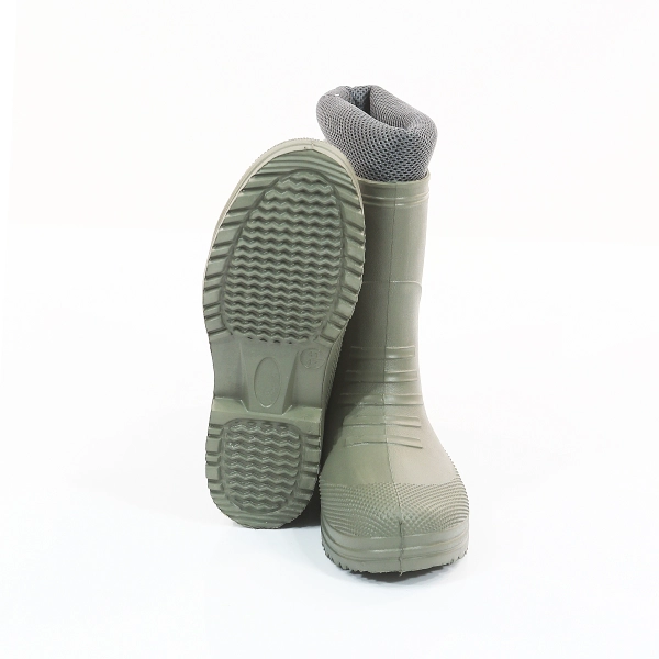 Сапоги EVA Shoes КАБЛАН ЛАЙТ 17М22(-20 ) зимние (олива, ЭВА)+чулок