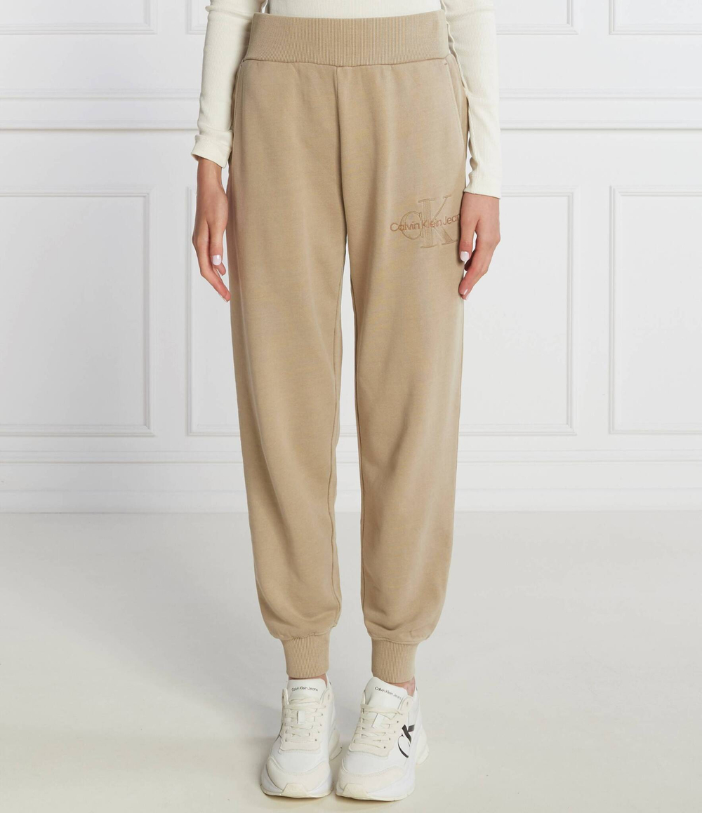 Спортивные штаны CALVIN KLEIN JEANS - бежевый(J20J221921)