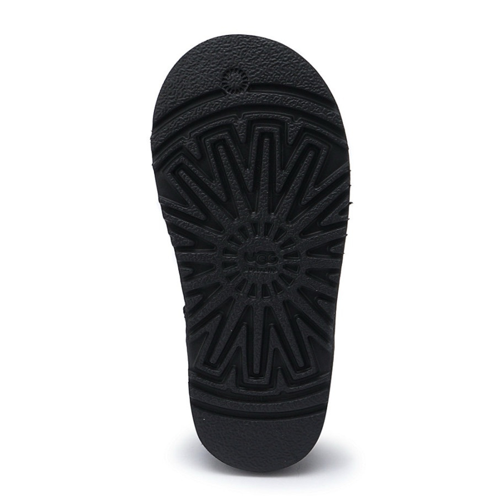 UGG Kids Classic Short Metallic Black