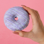 Бурлящий пончик «Очень черничный» - 130 гр.