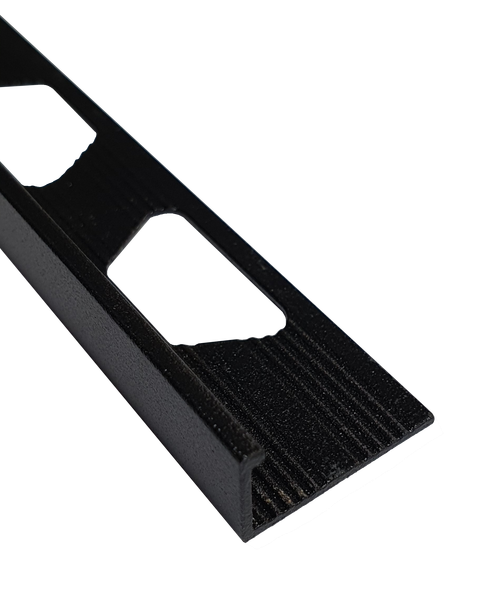 АП  8мм "DO-1" 2,7м Черный муар Г-об. полимер. алюм.