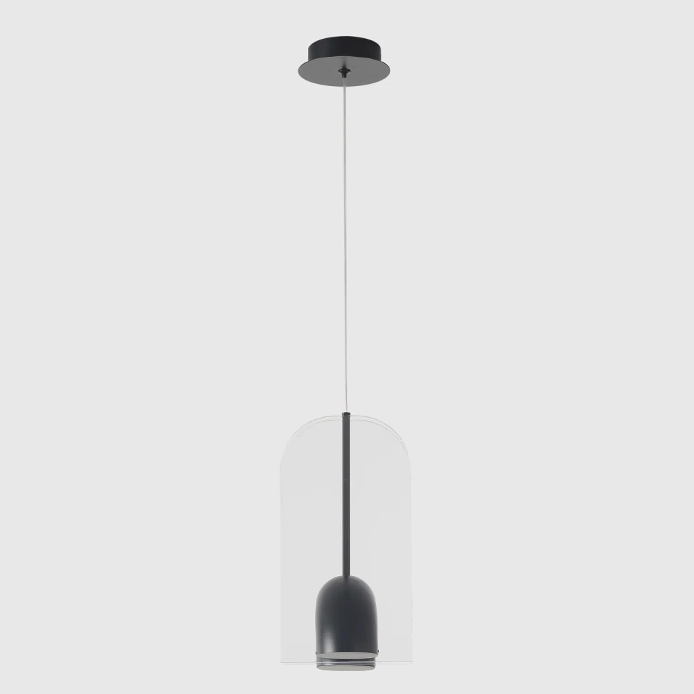 Светильник подвесной Crystal Lux ELEMENT SP12W LED BLACK