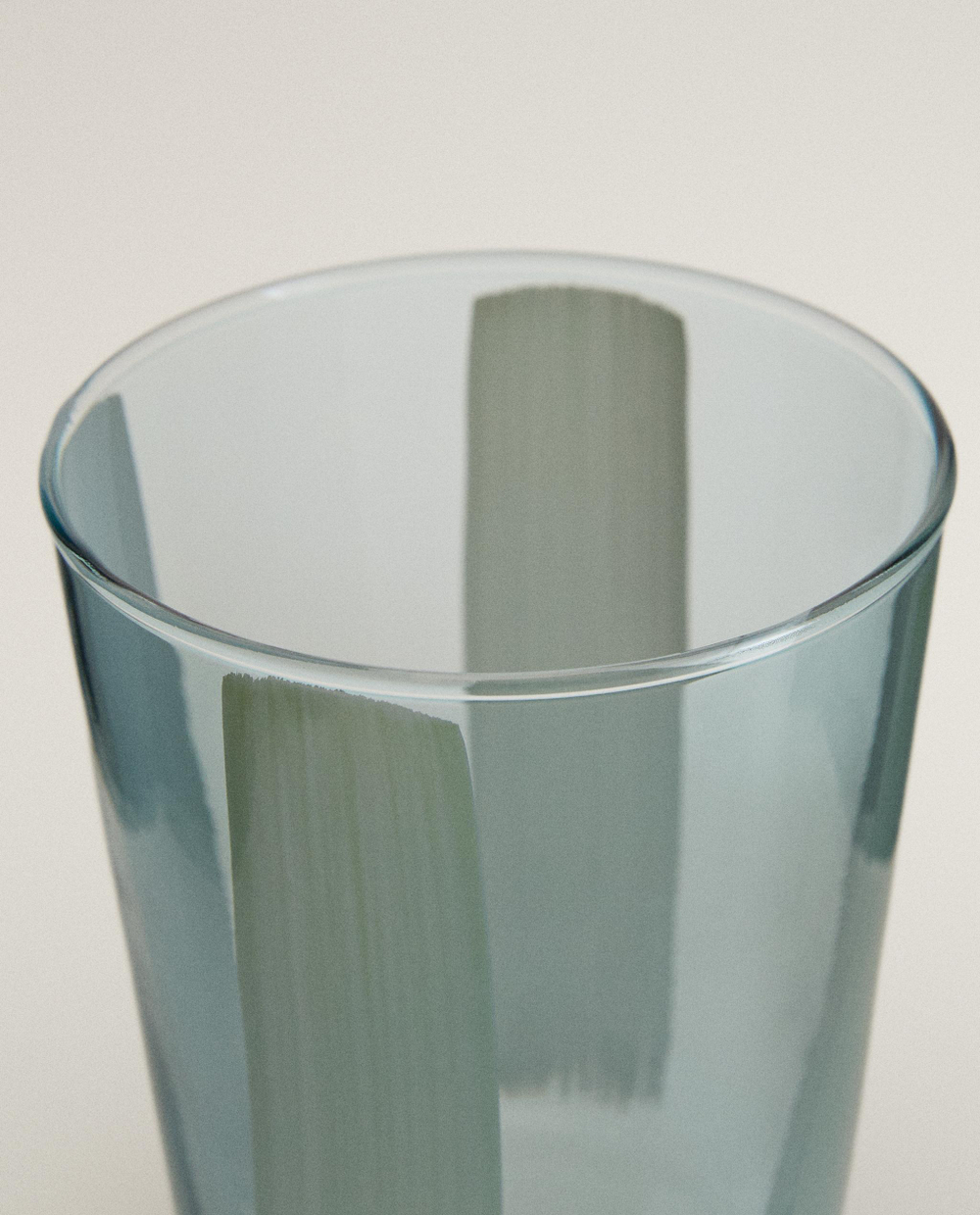 Zara Home стакан из стекла, цвет синий, 9 см