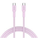 CANYON cable OnWire 60CL C-C 60W COLOR Braided 1m Pink