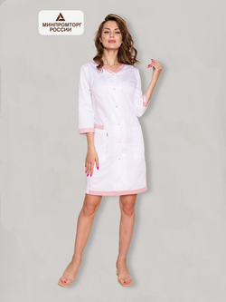 Халат медицинский женский | Х-250 ак 3/4 сатори
