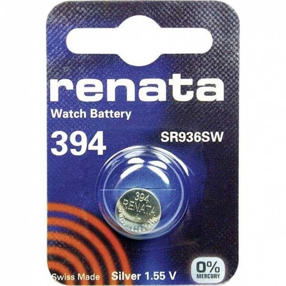 Батарейка для часов Renata 394