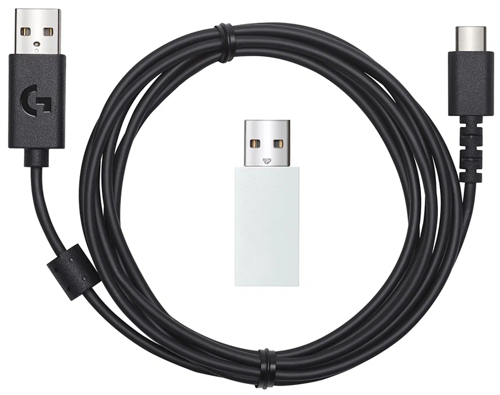 Беспроводная компьютерная гарнитура Logitech G G435, белый/сиреневый