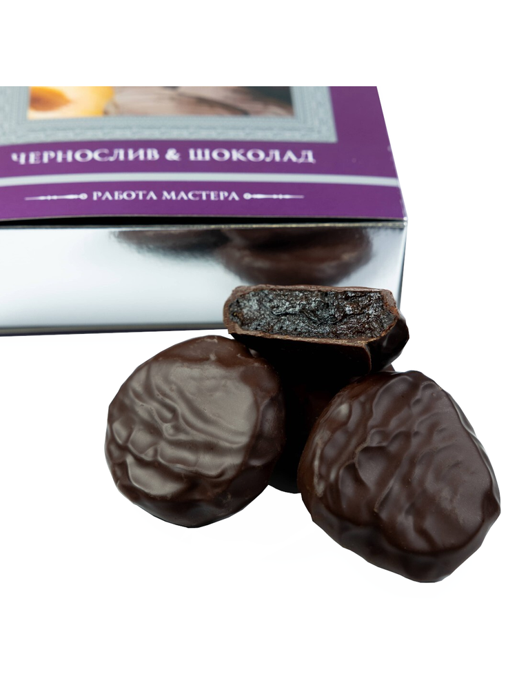 Конфеты шоколадные Чернослив, шоколад - Петербургская Коллекция 250 гр