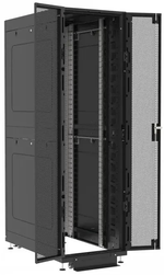 Шкаф напольный 19", 42U Filum FL-DC-426107P2P2M-BK