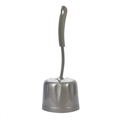 Комплект WC Rock'n'Roll midi (ершик + подставка) антрацит