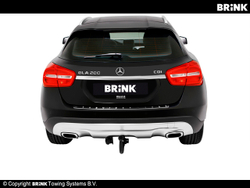 Фаркоп Brink (Thule) 588100 для Mercedes GLA-Klasse (2014 - )(паспорт и сертификат в комплекте)(без электрики)
