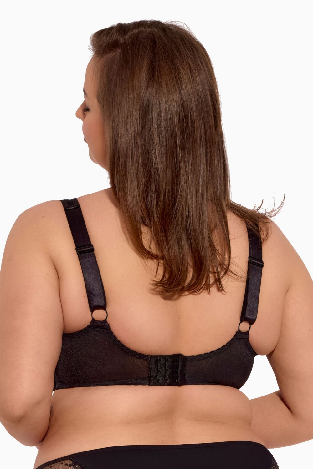 Бюстгальтер Camilla с мягкой +size чашкой (Размер: 70L) (Цвет: кофейный)