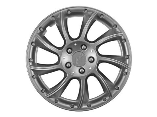 Колпак колеса R13 Форте серебристый (в мешке 4 упак) (LION)