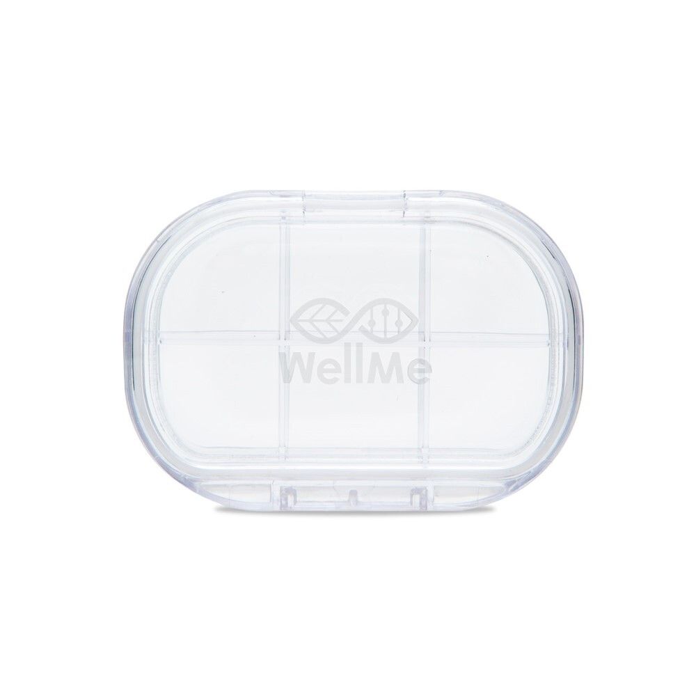 WellMe Таблетница прозрачная