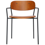 Стул с подлокотниками Torfrid, орех