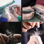 Гравер аккумуляторный Greenworks GPT-8VRT, 8V, Арт.3200707, с принадлежностями 52 шт