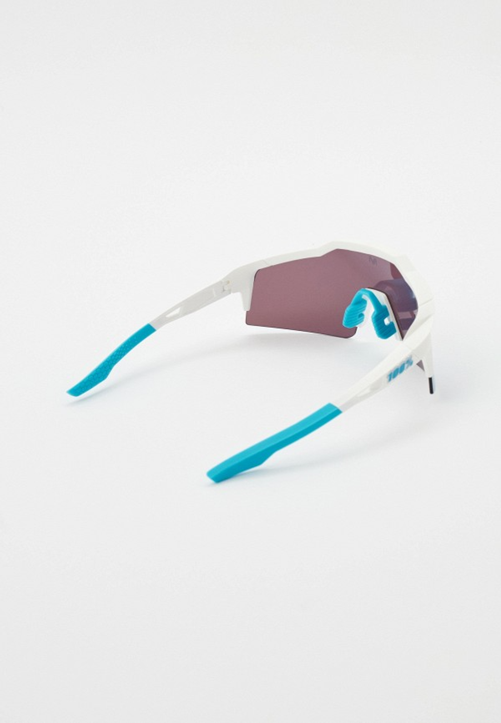 Спортивные очки с диоптриями 100% Speedcraft SL / Movistar Team White / HiPER Blue Multilayer Mirror Lens