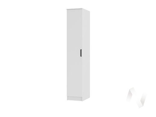 Пенал ПН-07 Спальня Фьюжн (белый/белый)