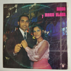 Винтажная виниловая пластинка LP Sindo Y Maria Elena (Cuba 1975)