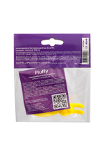 Минивибратор Eromantica Fluffy желтый 8,5 см