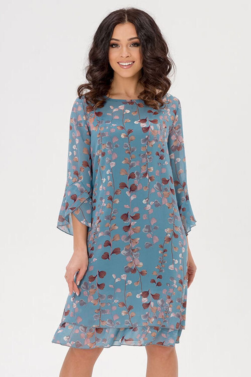 Платье Бетани (46-58) Serenada мятный (Акция)