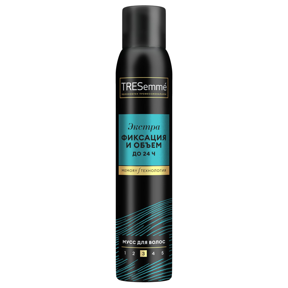 Tresemme Мусс для укладки волос Beauty-Full Volume, экстрафиксация, 200 мл