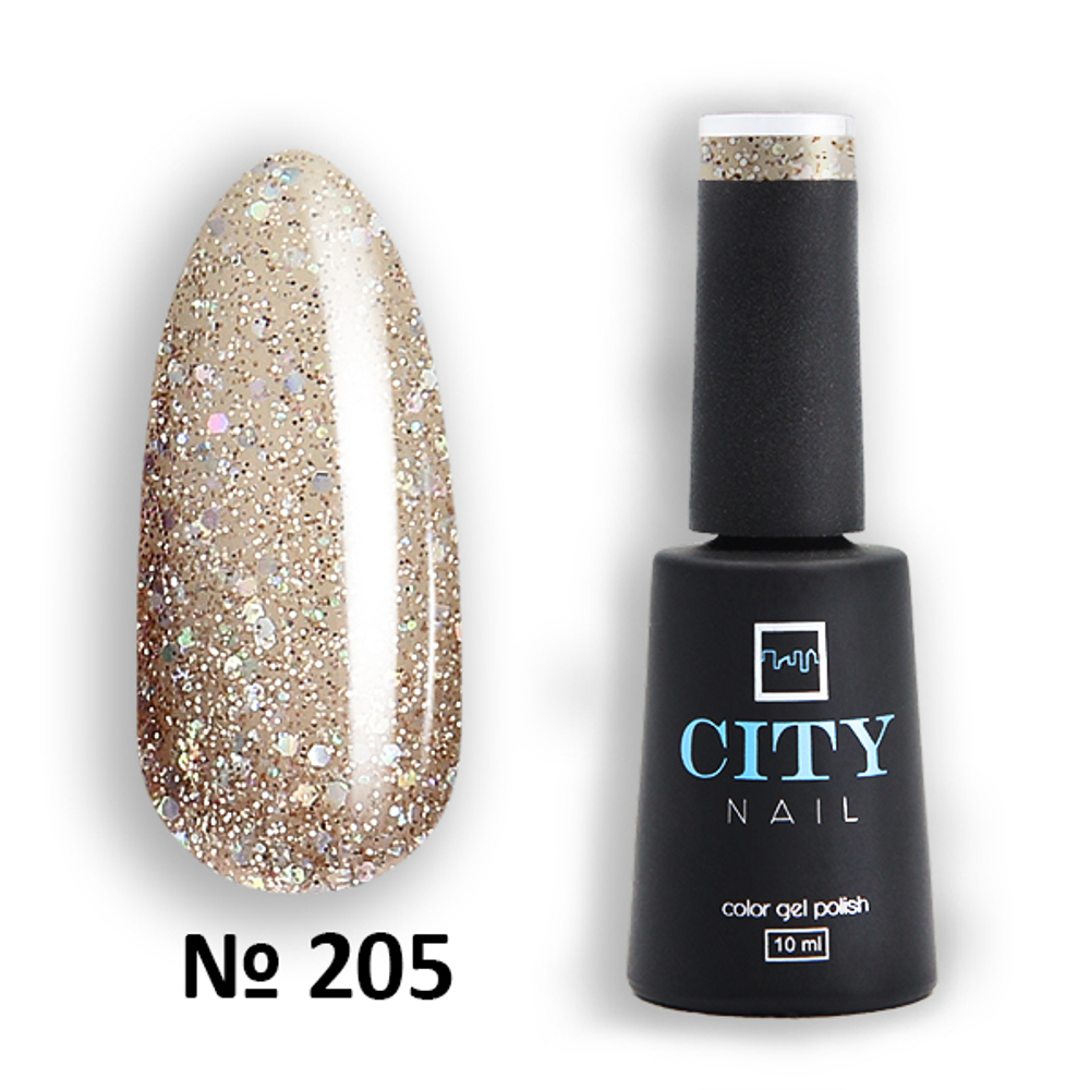 CITY NAIL Гель-лак 205