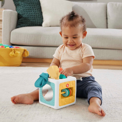 Коробка для детских салфеток-сортировщик Fisher-Price 2-в-1/ артикул HML64 / GTIN 194735130795