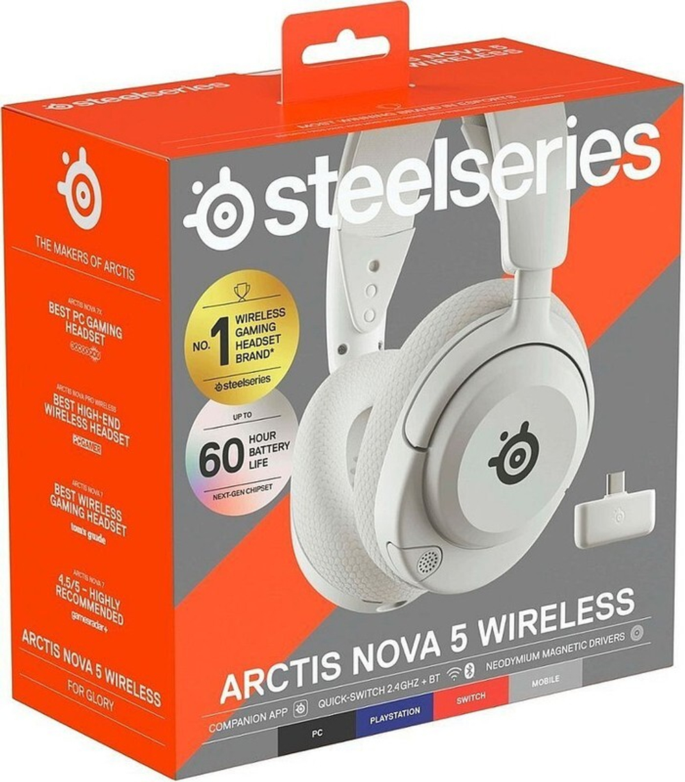 Гарнитура wireless SteelSeries Arctis Nova 5