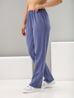 Костюм с брюками КБф-055О/серо-фиолетовый-п