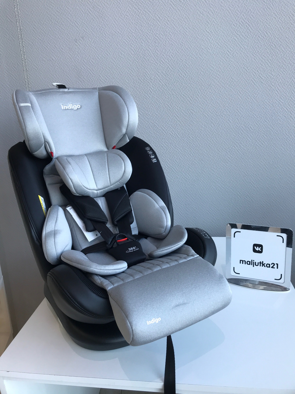 Автокресло MAX-X ISOFIX, ST-3, группа 0+1+2+3 (0-36 кг), (Indigo) (упак.1 шт.) (серый)