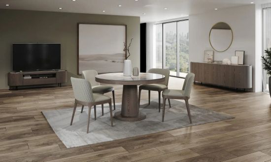 LITON, Комод, керамика глянцевая, дуб патина