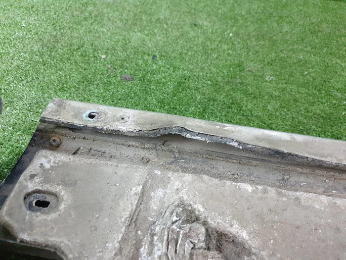 Накладка порога правая Mercedes G W463 (2018-н.в.)